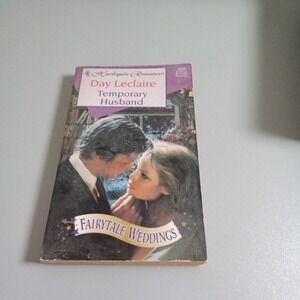 Day Leclaire Temporary Husband Harlequin Romance Fairytale Weddings 1996 Book